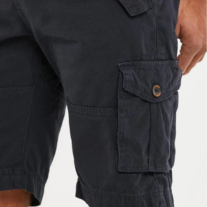 Men's Eco-Friendly 100% Cotton Waterproof Cargo Shorts with Multiple Pockets - Product Image 5