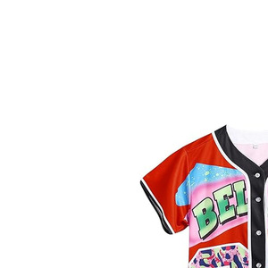 Maillot de baseball élégant, tendance, haute performance, sublimation intégrale, séchage rapide, fabrication OEM, vente en gros - Product Image 3