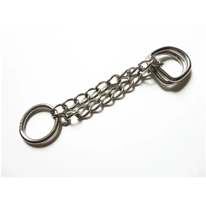 Collier pour chien en chaîne d'acier inoxydable, accessoire réglable pour animaux de compagnie - Product Image 2