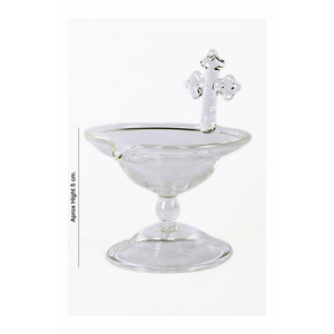 Support de bougie en verre en forme de cœur, décoration en cristal rouge pour la Saint-Valentin, décoration de la maison, résistant à la chaleur - Product Image 4