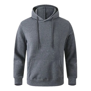 Solid Color Men Hoodies Fleece Warm Mens <b>Sweatshirt</b> Fashion Streetwear Casual Men's Loose Breathable Pullovers Brand Hoody - Product Image 5
