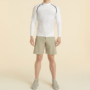 ชุดป้องกันผื่นคันสำหรับผู้ชายชุดป้องกันผื่นสีพื้น - Product Image 3