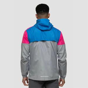 Mens Breathable Windbreaker <b>Jacket</b> Pants Set Athletic Outfit for Gym Training Jogging and Outdoor Performance Wear - Product Image 5