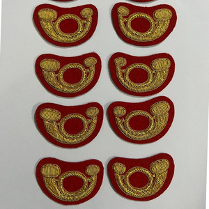 Fashion Embroidery <b>Patch</b> Handmade Custom Branding OEM Service for <b>Sew</b> <b>On</b> Logo Badges Used by Clothing Brands and Retail Supplier - Product Image 1
