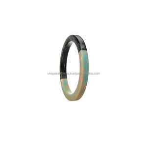 Brazaletes de resina de primera calidad | Brazaletes elegantes y ligeros con patrones modernos, ideales para declaraciones de moda | - Product Image 3