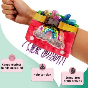 Coperta Sensoriale Antistress per Adulti, Reggicalze e Polsini per Anziani con Demenza e Alzheimer, Attività e Prodotti per Anziani con Alzheimer - Product Image 1