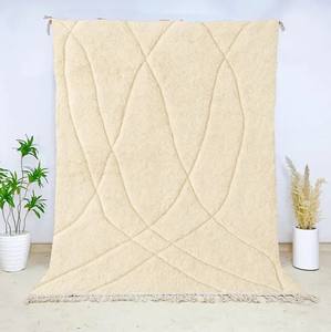 Beni Ourain-alfombra Azilal para sala de estar, 100% hecha a mano, auténtica, marroquí, grande - Product Image 6