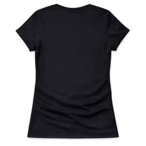 T-shirt pour femmes Jack and Jill, coton, manches courtes, col rond, imprimé logo, OEM, vente en gros, approvisionnement en vrac - Product Image 2