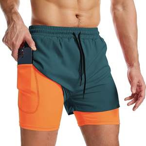 Shorts d'arts martiaux pour hommes de qualité supérieure, avec poches, légers et en tissu à séchage rapide - Product Image 3