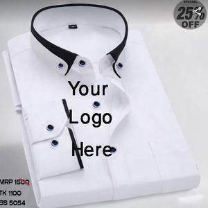เสื้อเชิ้ตอย่างเป็นทางการคุณภาพระดับพรีเมียมสําหรับผู้ชายคุณภาพสูง OEM ขายส่งเสื้อเชิ้ตอย่างเป็นทางการราคาถูกสําหรับผู้ชายโดยตรงจาก BD - Product Image 2