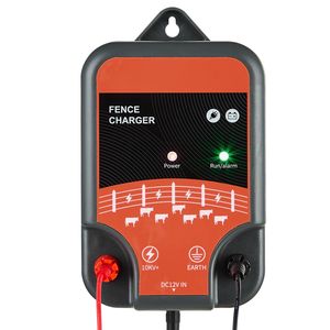 Caricatore per Recinzione Elettrica 10kV 2J, Potente Elettrificatore AC/DC con Indicatore LED, Portata 3 km, Attrezzatura per Allevamento - Product Image 2
