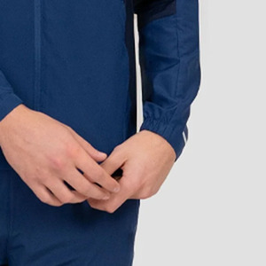 Conjunto Deportivo de Hombre con Capucha, Resistente al Viento, Transpirable, 100% Algodón, Chaqueta con Cierre y Pantalones, Ropa Deportiva de Invierno - Product Image 2