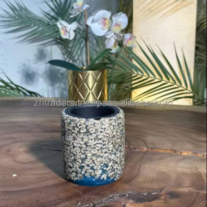 Authentic Arabic <b>Wooden</b> Resin Oud <b>Burner</b> Box <b>for</b> High-End Home Aromatherapy, Prayer Spaces & Ramadan Mubarak Celebration Decor - Product Image 2