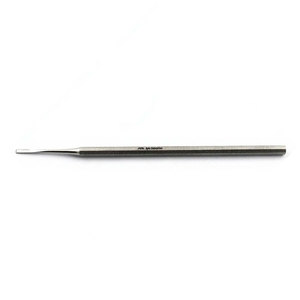 Ciseau à os 3 mm, instrument chirurgical dentaire en acier inoxydable à lame droite à biseau unique pour l'hygiène bucco-dentaire - Product Image 3