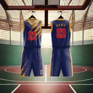 Camiseta de baloncesto Unisex con nombre personalizado, impresión por transferencia de calor, transpirable, Anti-UV, 100%, poliéster, verano, servicio OEM, el mejor, 2017 - Product Image 1