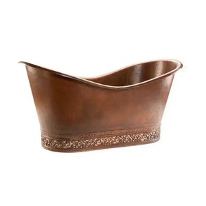 Bañera Independiente de Cobre de Lujo y Calidad Premium Hecha a Mano por Fabricantes Indios - Product Image 5