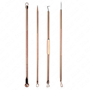 ชุดอุปกรณ์กำจัดสิวเสี้ยนและสิวอักเสบสแตนเลส 4 ชิ้น พร้อมโลโก้สั่งทำ - Product Image 3