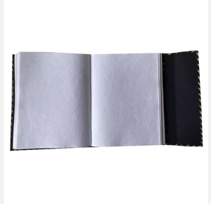 Wholesale Yoga Mindfulness Handmade Medieval Seven Chakra Stone Embossed Thread Sewing Leather Hardcover Journal Gift Poetry - Product Image 2