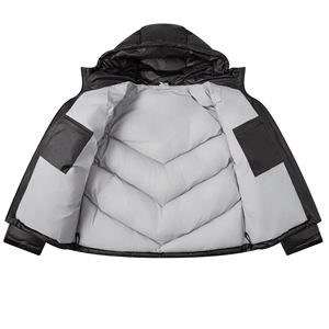 Veste streetwear thermosensible, produit phare, production ODM sur mesure, veste réactive à la chaleur, vente en gros OEM, vêtement d'extérieur le plus vendu - Product Image 3