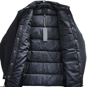 Vêtements chauds d'hiver Veste chauffante à rembourrage décontracté pour hommes avec fermeture éclair Quantité en vrac et haute qualité Grossiste Bangladesh - Product Image 3
