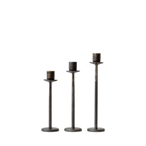 <b>Brass</b> <b>Candlestick</b> <b>Holder</b> Set With Green Candles For Home Decoration Durable Metal Design Housewarming Gift Tablescape Styling - Product Image 5