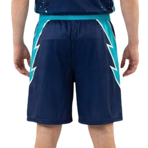 Ensemble de basketball Lightning Detail pour hommes, maillot sans manches à col en V et short ample assorti avec graphiques du nom de l'équipe et du numéro du joueur - Product Image 6