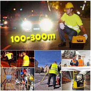 Camisetas de Seguridad de Alta Visibilidad Personalizables YOWESHOP con Logotipo, Ropa de Trabajo Reflectante de Manga Corta - Product Image 5