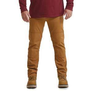 Pantalones de Trabajo de Algodón Marrón para Hombre, Resistentes a la Abrasión, con Bolsillos, para Uso Industrial - Product Image 1