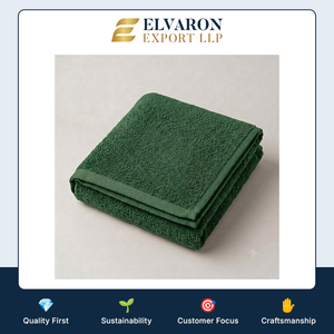 Ensemble de serviettes de bain avec logo personnalisé, serviettes en coton éponge brodées pour hôtel, spa, resort et maison au meilleur prix - Product Image 6