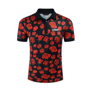 Chemises polo pour hommes à manches courtes, respirantes et légères, avec impression personnalisée, logo personnalisé, t-shirts polo - Product Image 5