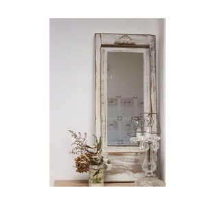 Wooden Mirror <b>Frame</b> Beautiful Interior <b>Wall</b> Decor Accessory for Everyday Home Enhancement and Display - Product Image 5