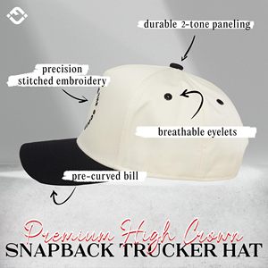 Gorra de Béisbol Personalizada de 2 Tonos con Cierre a Presión, Ajustable, Venta al Por Mayor OEM - Product Image 2
