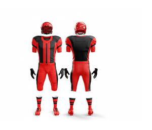 Maillots de football américain professionnels, fournisseur d'uniformes d'équipe personnalisés |   Tenue de football d'équipe |   Vêtements de sport en polyester respirant - Product Image 1