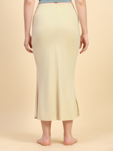 ชุดกระชับสัดส่วนผ้าสแปนเด็กซ์สำหรับผู้หญิงชุดกระชับสัดส่วนระบายอากาศกระโปรงชั้นในสีเบจ - Product Image 4