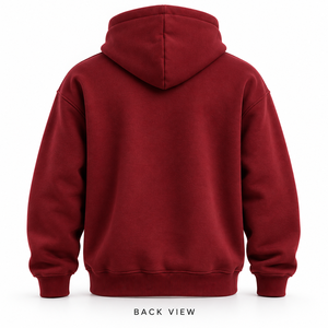 Sudadera con Capucha para Hombre, de Forro Polar, con Bolsillo, Transpirable, Mezcla de Algodón, Informal, para Invierno - Product Image 3