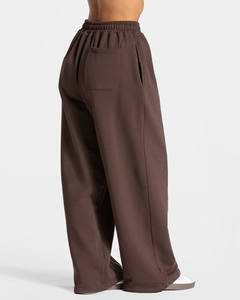 Pantalon cargo évasé taille haute 100 % coton pour femme, modèle 2026, design personnalisé, vente chaude, service OEM - Product Image 2