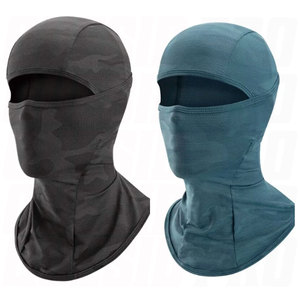 Masque facial Balaclava, protection solaire UV, respirant, masque intégral léger, extensible, protection contre la poussière et le vent pour les sports de plein air - Product Image 1
