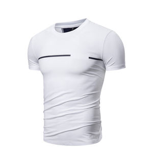 Nueva Camiseta de Verano Personalizada de Marca Hip Hop Streetwear para Hombre, Cuello Redondo, Manga Corta, 100% Algodón, Corte Regular, Transpirable - Product Image 5