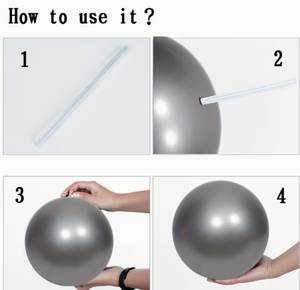 Ballon de yoga HAWK SPORTS FITNESS jusqu'à 4,9 pouces, ballon d'équilibre et de stabilité en PVC pour adultes, entraînement de Pilates, anti-éclatement, antidérapant, pompe incluse - Product Image 4