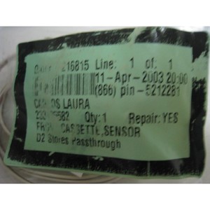 เซ็นเซอร์คาสเซ็ตต์ด้านหน้า, B, OCR 1DLW8-A9087 - อุปกรณ์และอะไหล่เซมิคอนดักเตอร์ระดับโลกที่เชื่อถือได้ - Product Image 6