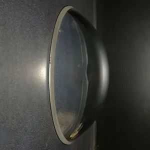 Высококачественный Стандартный водонепроницаемый 7 'плавленый кремнезем K9 сапфировый полушарик в форме объектива купольное стекло