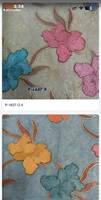 Tissu en crêpe premium imprimé - Tissu doux imprimé numériquement à motifs floraux et décoratifs pour saris, costumes, robes et kurtis de créateurs