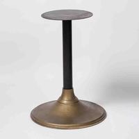 Base de mesa retro de hierro fundido, base de mesa de hierro resistente al óxido, base de mesa de bar Atomic Tulip