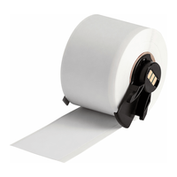 Label Kabel Brady Tedlar Self-Extinguishing Wrap-Around, Tahan Lama, Perekat Sendiri untuk Printer M6/M7