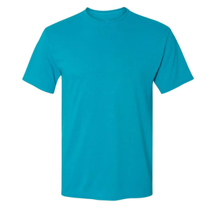 Camiseta de Manga Corta para Hombre, Cuello Redondo, Color Negro, Corte Regular, Secado Rápido, Tejido de Punto, Estilo Casual, Material Jersey - Product Image 3