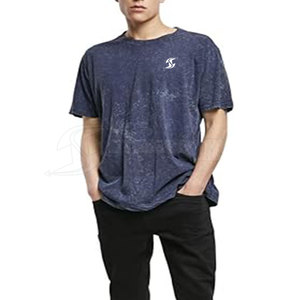 Camiseta de Verano con Lavado Ácido, Camiseta Personalizada con Lavado Ácido y Logotipo Personalizado, Camiseta de Marca Privada en Venta - Product Image 6