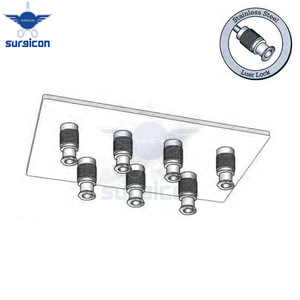 Adaptador de Transferencia de 3 cm / 1-1/4 pulgadas, Conector Luer Lock de Acero Inoxidable para Jeringas Médicas, Conector de Precisión para Fluidos de Laboratorio - Product Image 2