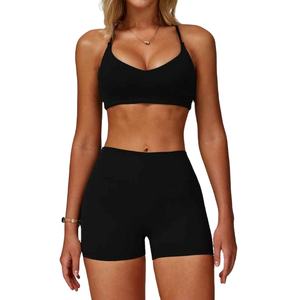 Newest Fitness 3 Piece <b>Women</b> Gym Yoga Wear Set Workout Seamless <b>Long</b> Sleeve Sports Suit Yoga Set - Product Image 1
