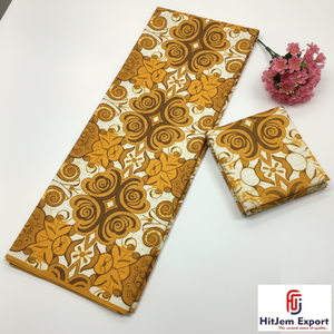 Tela de Algodón Ankara con Estampado Africano de Ghana de Primera Calidad para Manualidades, Bolsos y Textiles Batik para Niñas - Product Image 3