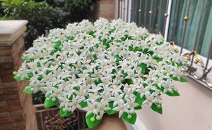 Tiges de fleurs en argile blanche, arrangement floral artificiel, fausses branches fleuries pour la décoration de mariage et de fête - Product Image 2